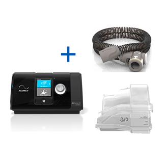 bild Auto-CPAP ResMed AirSense™ 10 Autoset + Humidificador + Tubo calentador para Auto-CPAP ResMed AirSense™ 10. uit Tienda online de LindeHealthcare