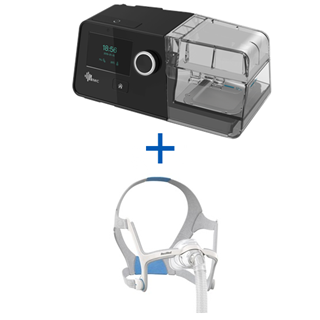 bild Auto-CPAP BMC G3 A20 con humidificador + Mascarilla Nasal ResMed AirFit™ N20 uit Tienda online de LindeHealthcare